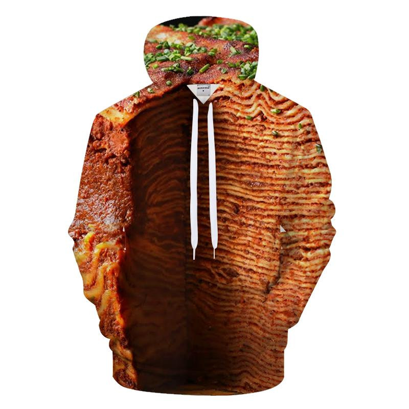 100 Layers Of Lasagna 3D All Over Printed Sweatshirt, Hoodie, Zip Hoodie | Fan Apparel For Men, Women