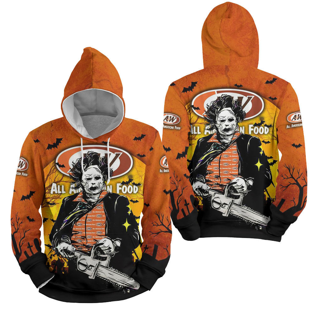 A&w All American Food Horror 3D All Over Printed Sweatshirt, Hoodie, Zip Hoodie | Fan Apparel For Men, Women