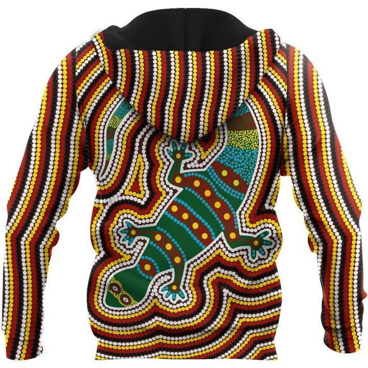 Aboriginal Lizard Dot 3D All Over Printed Sweatshirt, Hoodie, Zip Hoodie | Fan Apparel For Men, Women