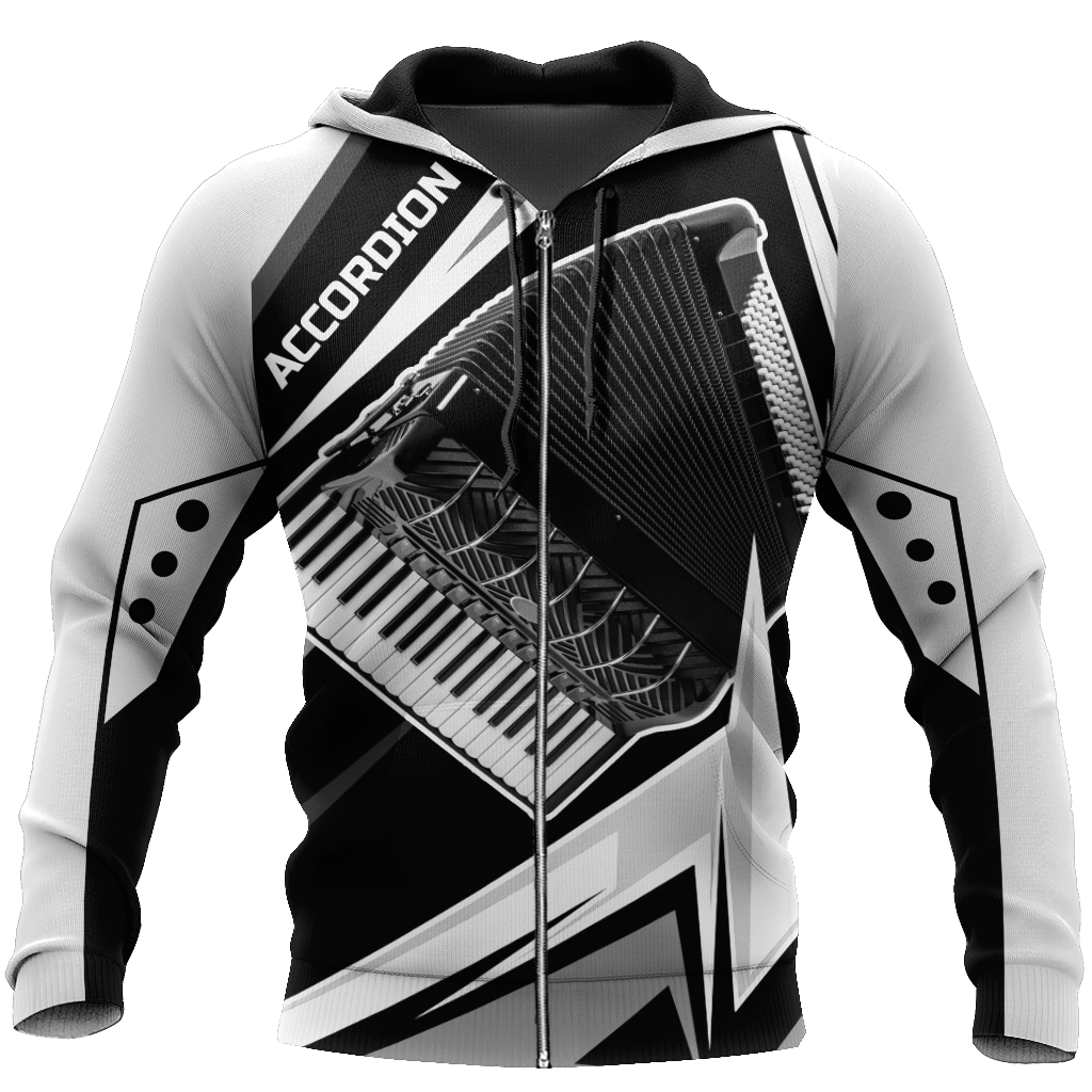 Accordion 3D All Over Printed Sweatshirt, Hoodie, Zip Hoodie | Fan Apparel For Men, Women