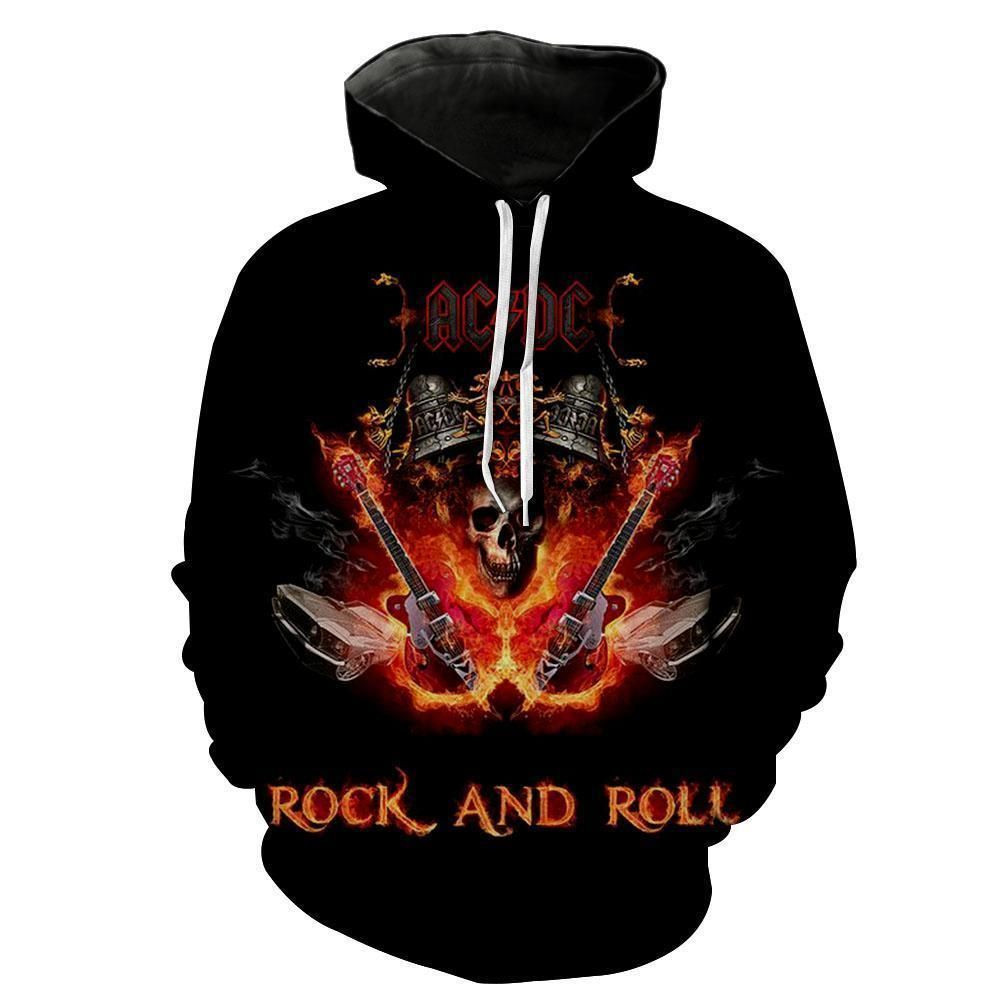 Acdc Rock Band B2975 3D All Over Printed Sweatshirt, Hoodie, Zip Hoodie | Fan Apparel For Men, Women