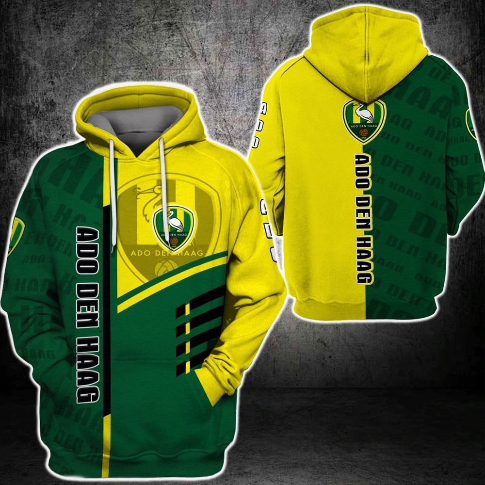 Ado Den Haag 3D All Over Printed Sweatshirt, Hoodie, Zip Hoodie | Fan Apparel For Men, Women