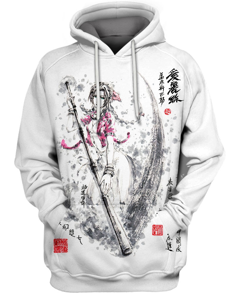 Aerith Gainsborough 3D All Over Printed Sweatshirt, Hoodie, Zip Hoodie | Fan Apparel For Men, Women