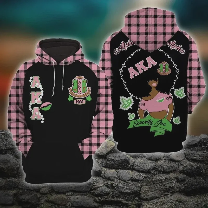 Africa Zone - Alpha Kappa Alpha 3D All Over Printed Sweatshirt, Hoodie, Zip Hoodie | Fan Apparel For Men, Women