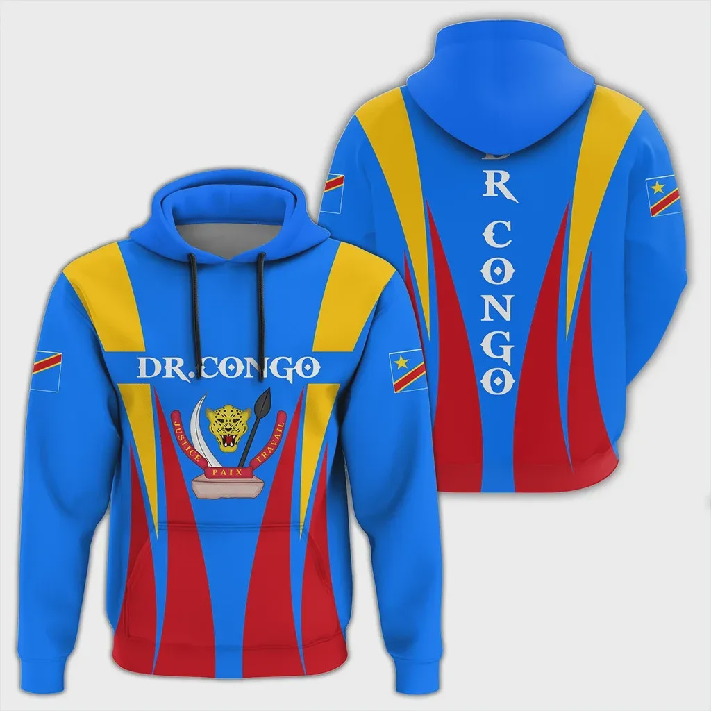 Africa Zone - Democratic Republic Of The Congo 3D All Over Printed Sweatshirt, Hoodie, Zip Hoodie | Fan Apparel For Men, Women