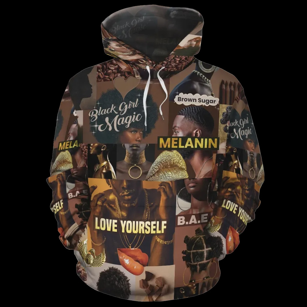 Africa Zone Hoodie - Beautiful Black 3D All Over Printed Sweatshirt, Hoodie, Zip Hoodie | Fan Apparel For Men, Women