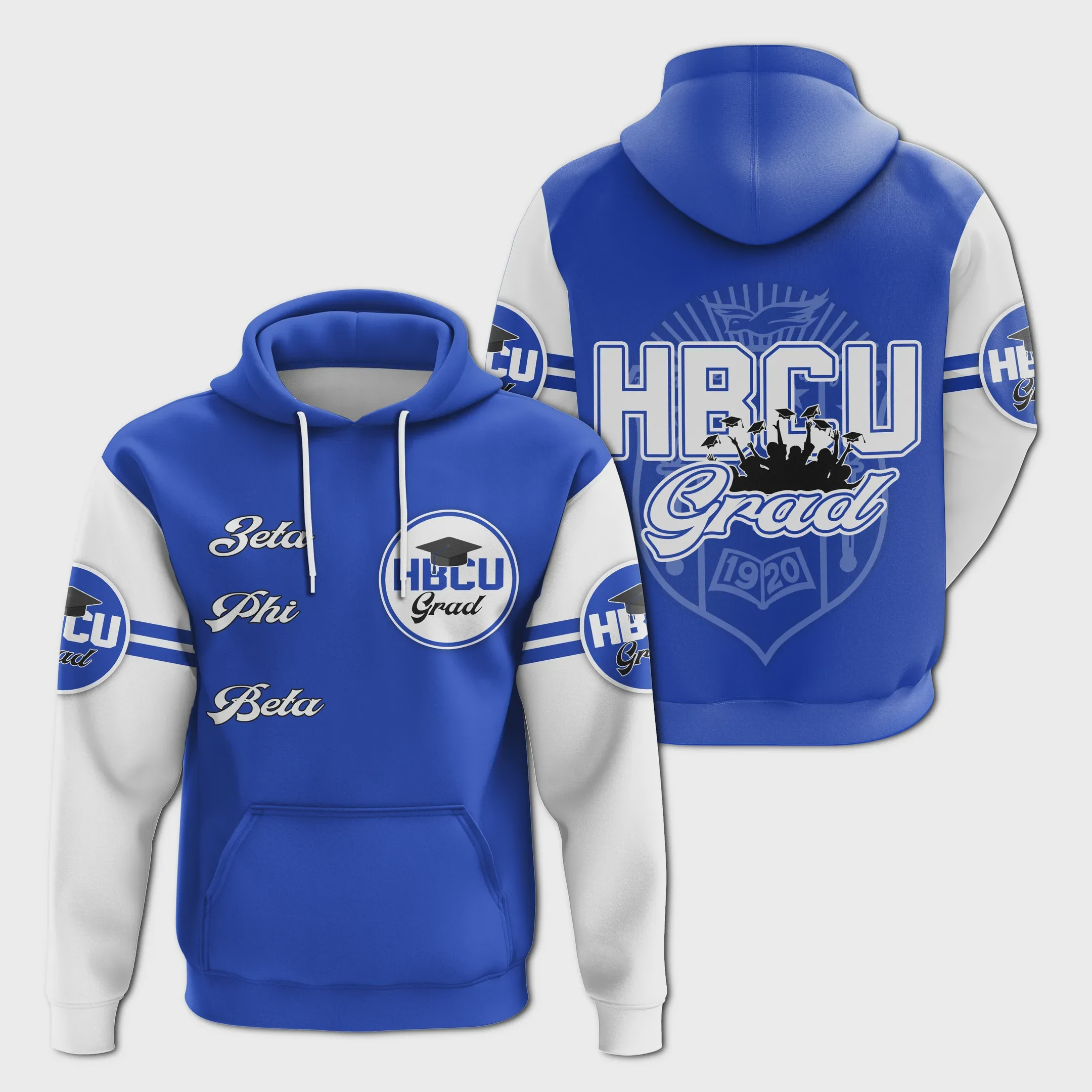 Africa Zone - Zeta Phi Beta Hbcu Grad 3D All Over Printed Sweatshirt, Hoodie, Zip Hoodie | Fan Apparel For Men, Women