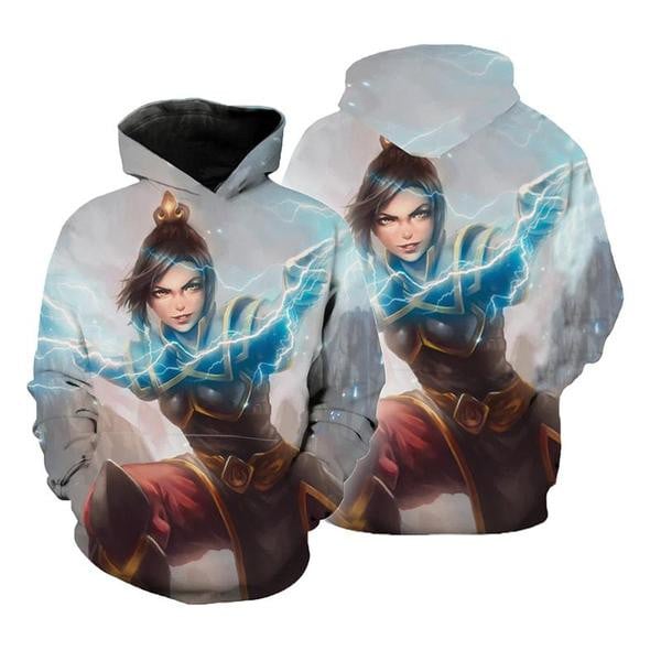 Airbender Moletom Dye 3D All Over Printed Sweatshirt, Hoodie, Zip Hoodie | Fan Apparel For Men, Women
