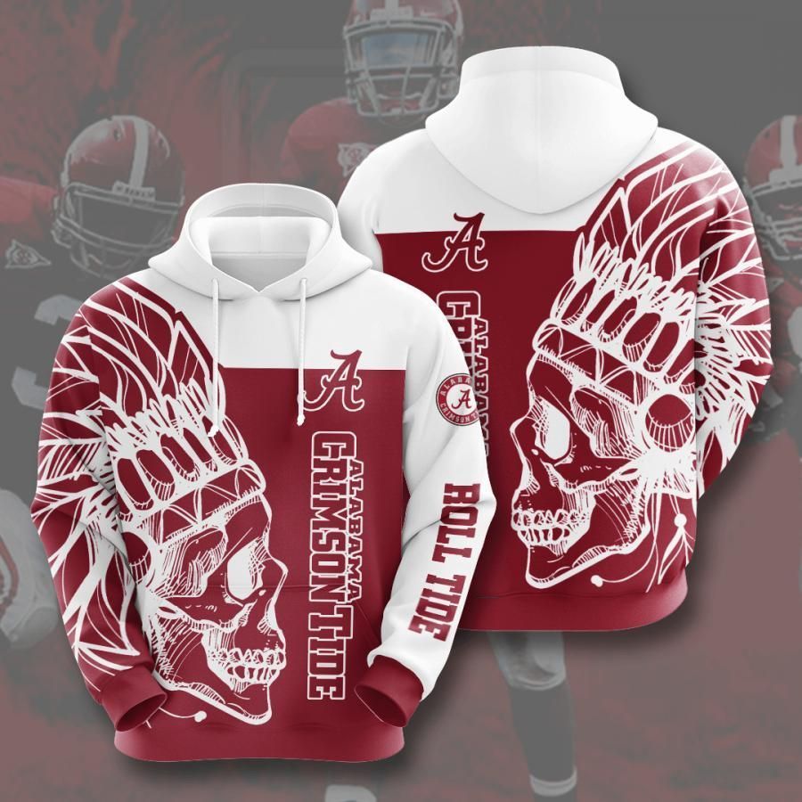 Alabama Crimson Tide 3D All Over Printed Sweatshirt, Hoodie, Zip Hoodie | Ncaa Fan Gear For Men, Women