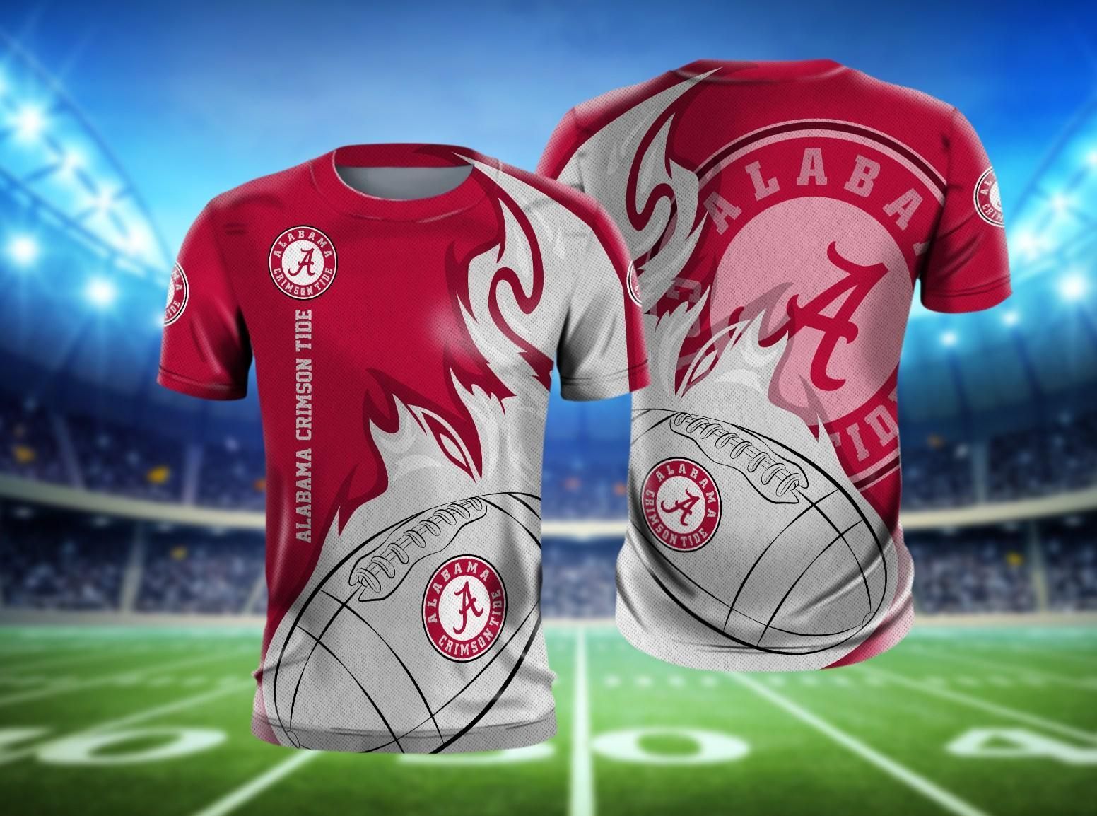 Alabama Crimson Tide 3D All Over Printed Sweatshirt, Hoodie, Zip Hoodie | Ncaa Fan Gear For Men, Women