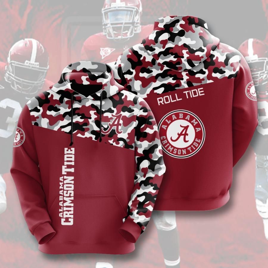Alabama Crimson Tide 3D All Over Printed Sweatshirt, Hoodie, Zip Hoodie | Ncaa Fan Gear For Men, Women