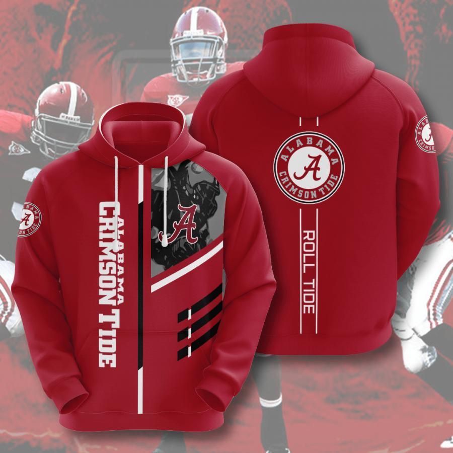 Alabama Crimson Tide 3D All Over Printed Sweatshirt, Hoodie, Zip Hoodie | Ncaa Fan Gear For Men, Women