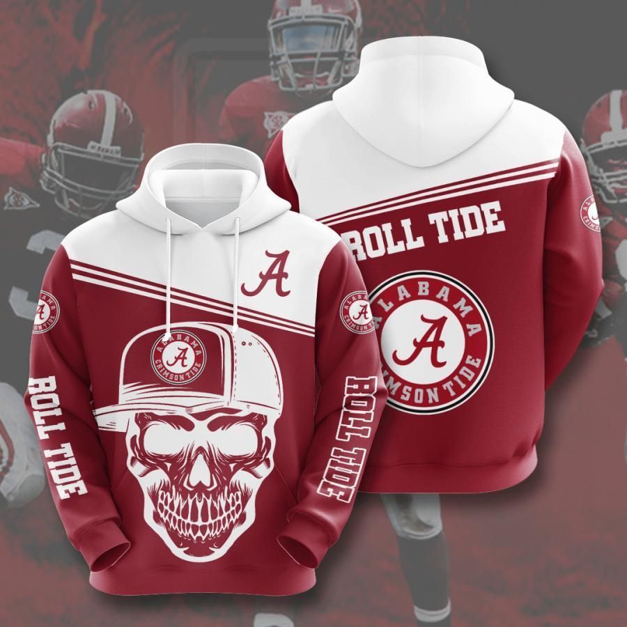 Alabama Crimson Tide 3D All Over Printed Sweatshirt, Hoodie, Zip Hoodie | Ncaa Fan Gear For Men, Women