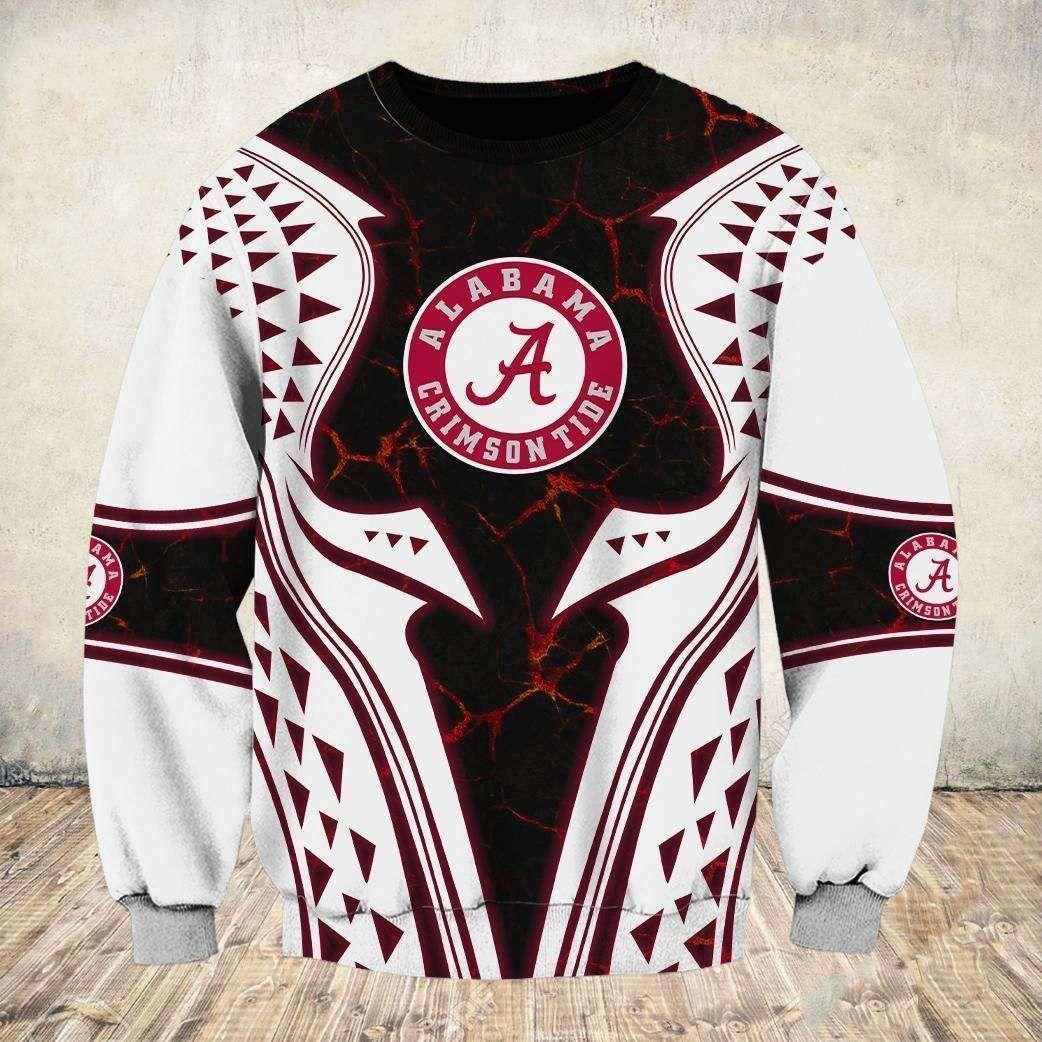 Alabama Crimson Tide 3D All Over Printed Sweatshirt, Hoodie, Zip Hoodie | Ncaa Fan Gear For Men, Women