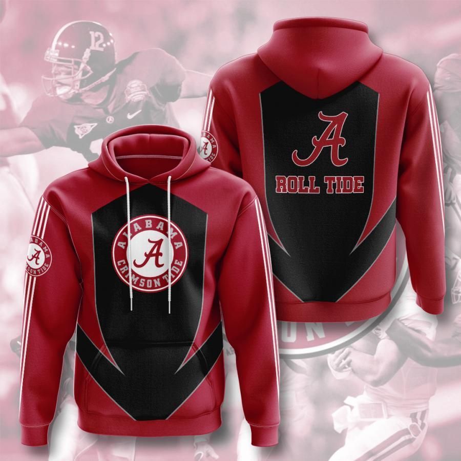 Alabama Crimson Tide 3D All Over Printed Sweatshirt, Hoodie, Zip Hoodie | Ncaa Fan Gear For Men, Women