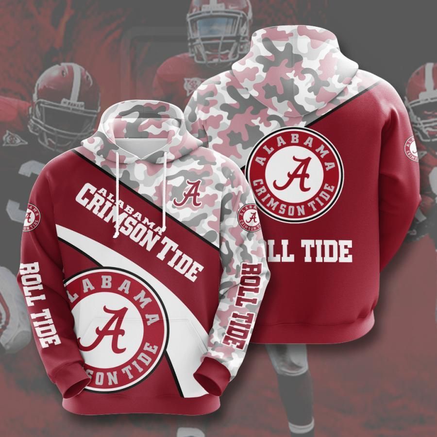 Alabama Crimson Tide 3D All Over Printed Sweatshirt, Hoodie, Zip Hoodie | Ncaa Fan Gear For Men, Women