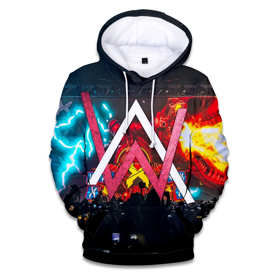Alan Walker 3D All Over Printed Sweatshirt, Hoodie, Zip Hoodie | Fan Apparel For Men, Women