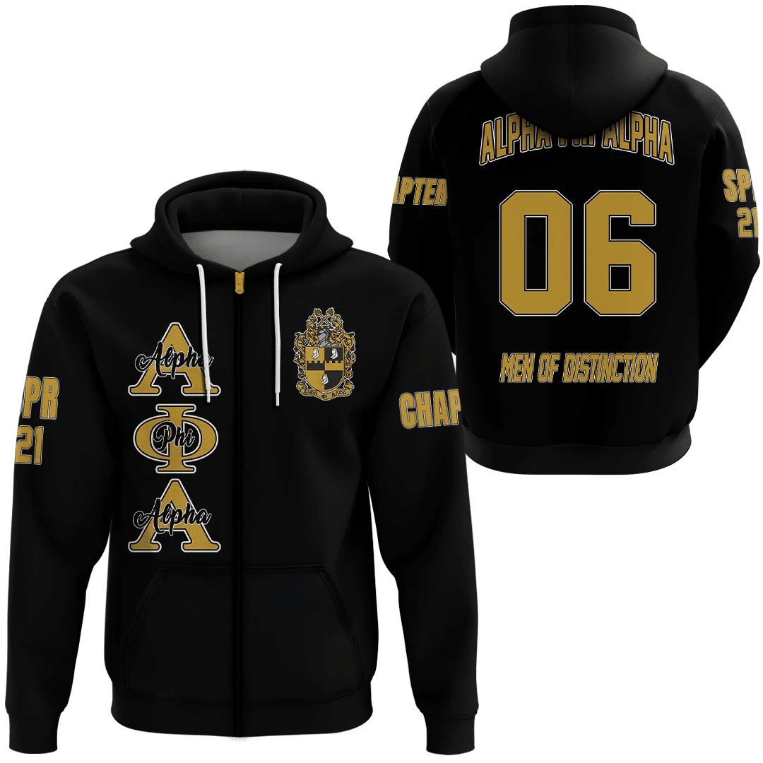 Alpha Phi Alpha 3D All Over Printed Sweatshirt, Hoodie, Zip Hoodie | Fan Apparel For Men, Women