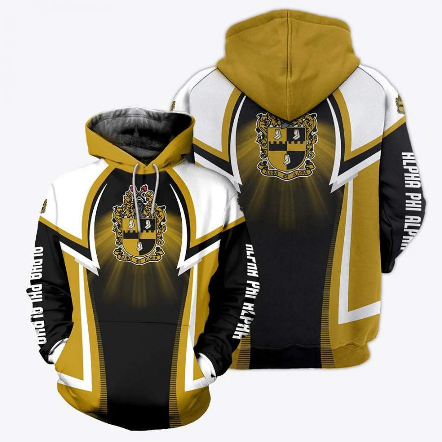 Alpha Phi Alpha 3D All Over Printed Sweatshirt, Hoodie, Zip Hoodie | Fan Apparel For Men, Women