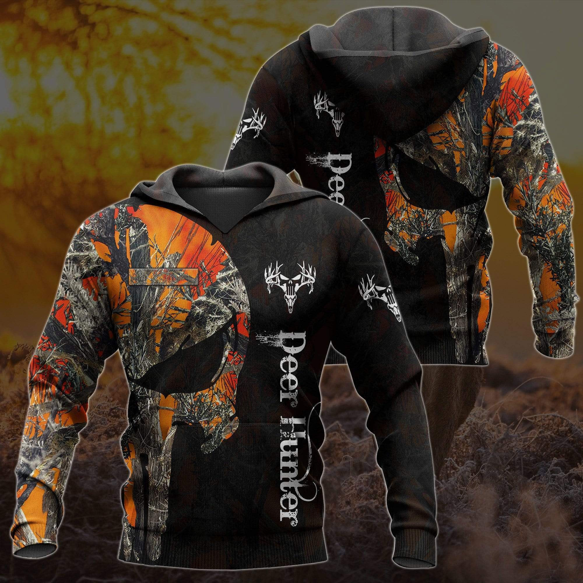 Amazing Deer Hunting 3D All Over Printed Sweatshirt, Hoodie, Zip Hoodie | Fan Apparel For Men, Women