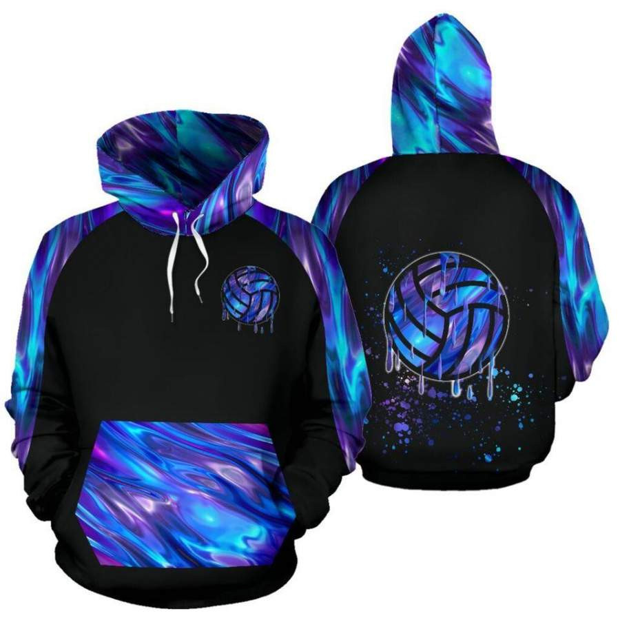 Amazing Volleyball Holographic 3D All Over Printed Sweatshirt, Hoodie, Zip Hoodie | Fan Apparel For Men, Women