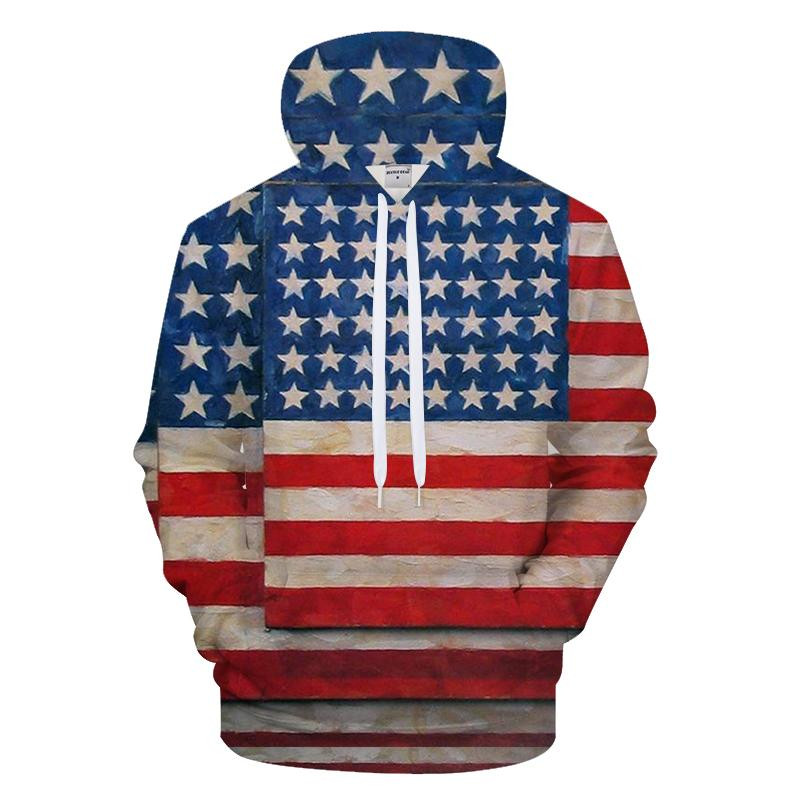 American Flag 3D All Over Printed Sweatshirt, Hoodie, Zip Hoodie | Fan Apparel For Men, Women