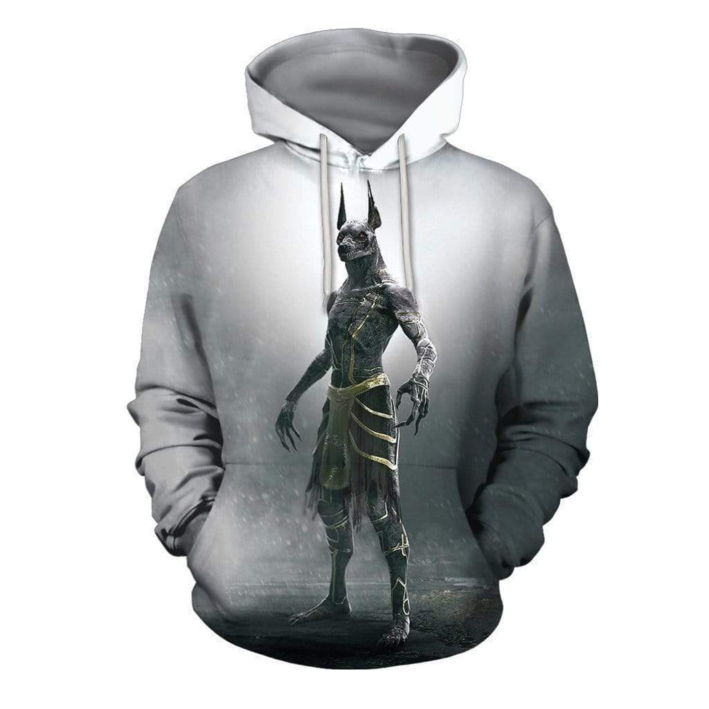 Ancient Egypt Anubis 3D All Over Printed Sweatshirt, Hoodie, Zip Hoodie | Fan Apparel For Men, Women
