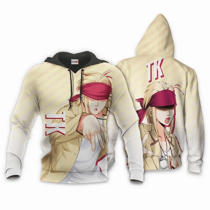 Angel Beats Tk Anime Manga 3D All Over Printed Sweatshirt, Hoodie, Zip Hoodie | Fan Apparel For Men, Women