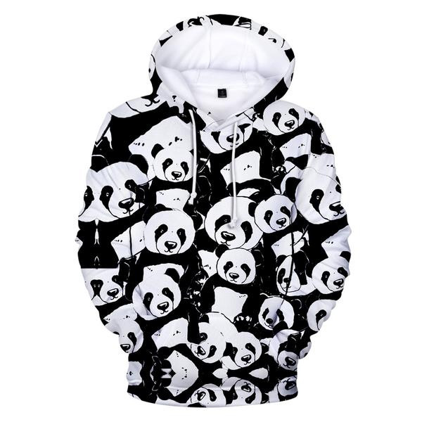 Anima Panda 3D All Over Printed Sweatshirt, Hoodie, Zip Hoodie | Fan Apparel For Men, Women