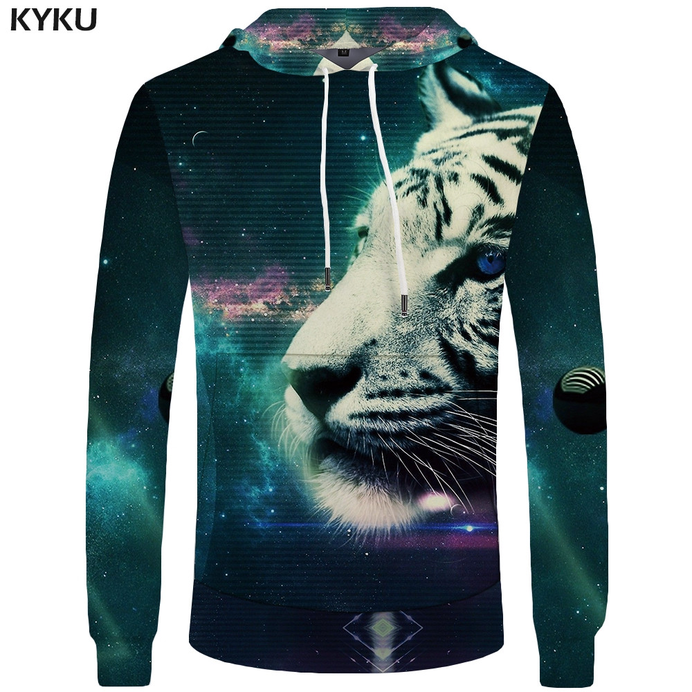 Animal Tiger T Galaxy 3D All Over Printed Sweatshirt, Hoodie, Zip Hoodie | Fan Apparel For Men, Women
