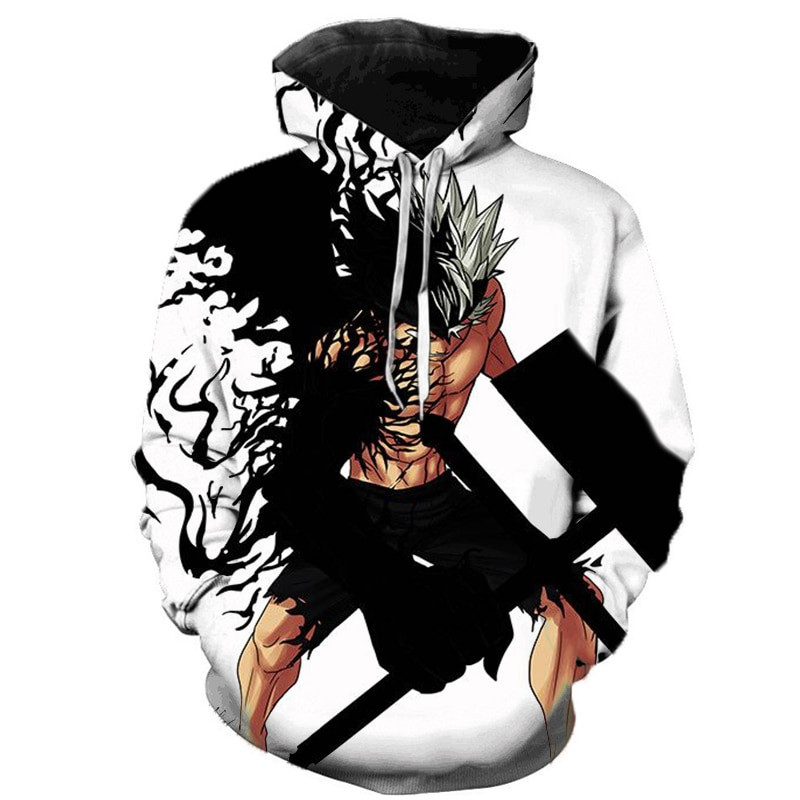 Anime Black Clover 3D All Over Printed Sweatshirt, Hoodie, Zip Hoodie | Fan Apparel For Men, Women
