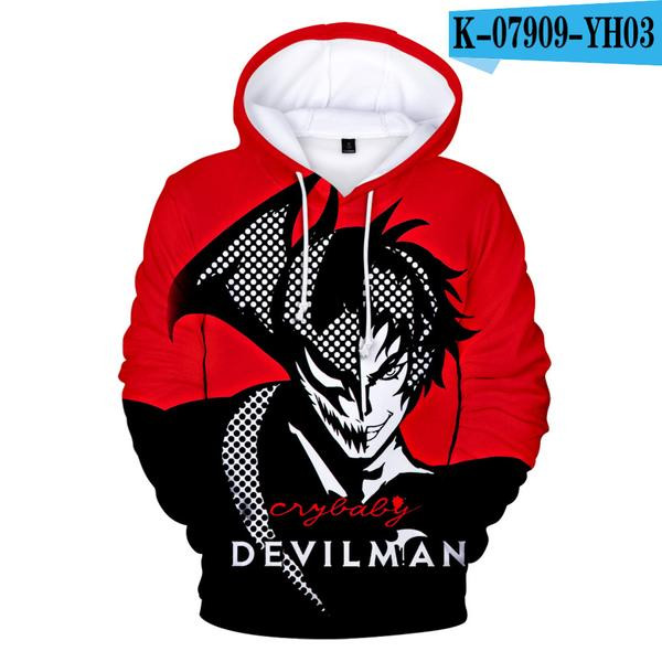 Anime Devilman Crybaby 3D All Over Printed Sweatshirt, Hoodie, Zip Hoodie | Fan Apparel For Men, Women