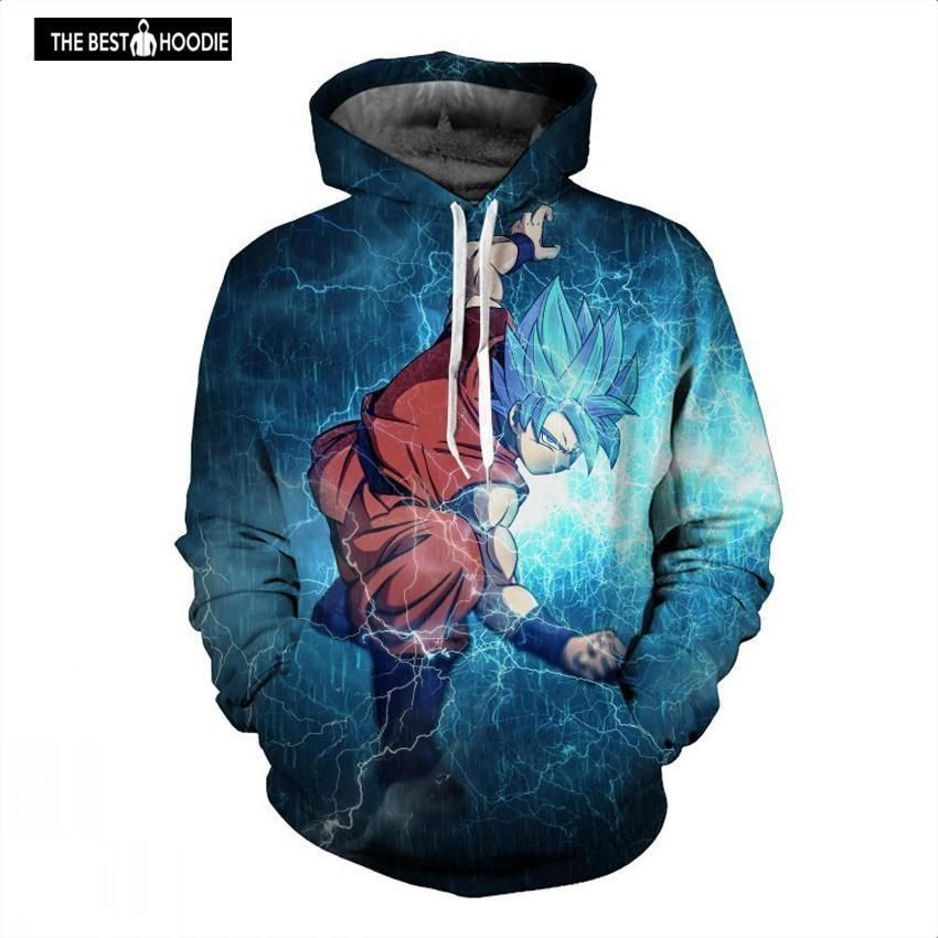 Anime Dragon Ball Z 3D All Over Printed Sweatshirt, Hoodie, Zip Hoodie | Fan Apparel For Men, Women