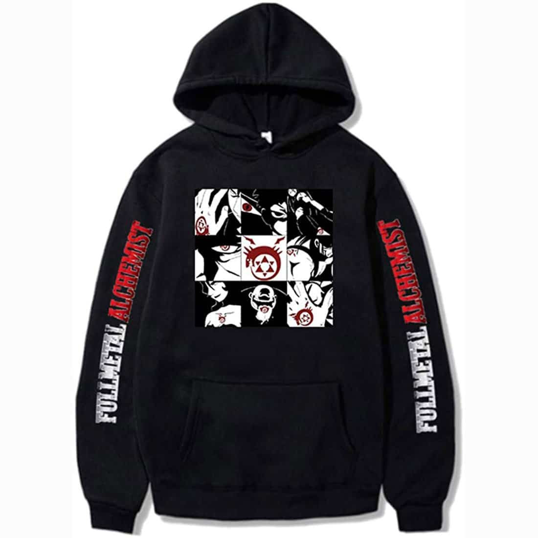 Anime Fullmetal Alchemist 3D All Over Printed Sweatshirt, Hoodie, Zip Hoodie | Fan Apparel For Men, Women