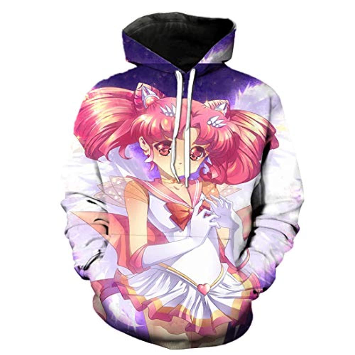Anime Sailor Moon Â– Sailor Chibi Moon 3D All Over Printed Sweatshirt, Hoodie, Zip Hoodie | Fan Apparel For Men, Women