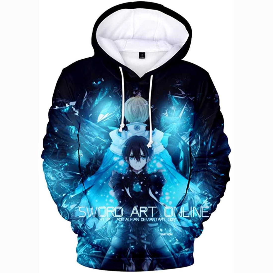 Anime Sword Art Online 3D All Over Printed Sweatshirt, Hoodie, Zip Hoodie | Fan Apparel For Men, Women
