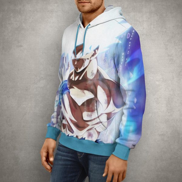 Anime Ultra Instinct Mastered Goku 3D All Over Printed Sweatshirt, Hoodie, Zip Hoodie | Fan Apparel For Men, Women
