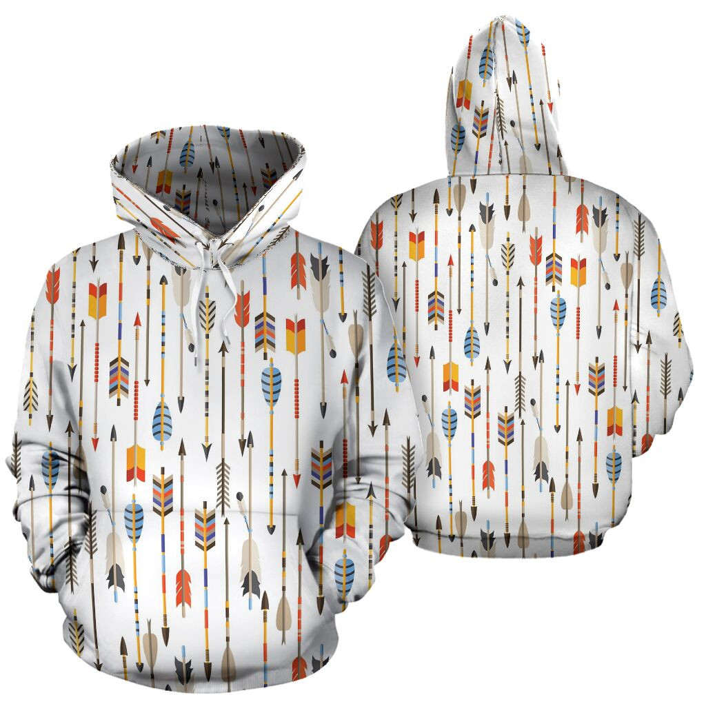 Archery Arrow Pattern 3D All Over Printed Sweatshirt, Hoodie, Zip Hoodie | Fan Apparel For Men, Women