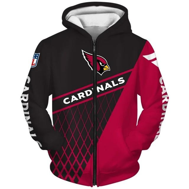 Arizona Cardinals 3D All Over Printed Sweatshirt, Hoodie, Zip Hoodie | Nfl Fan Gear For Men, Women