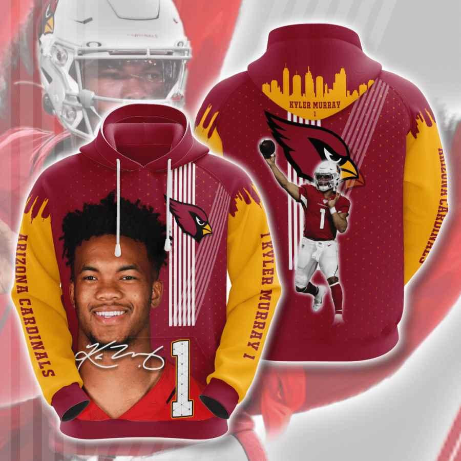 Arizona Cardinals Kyler Murray 3D All Over Printed Sweatshirt, Hoodie, Zip Hoodie | Nfl Fan Gear For Men, Women