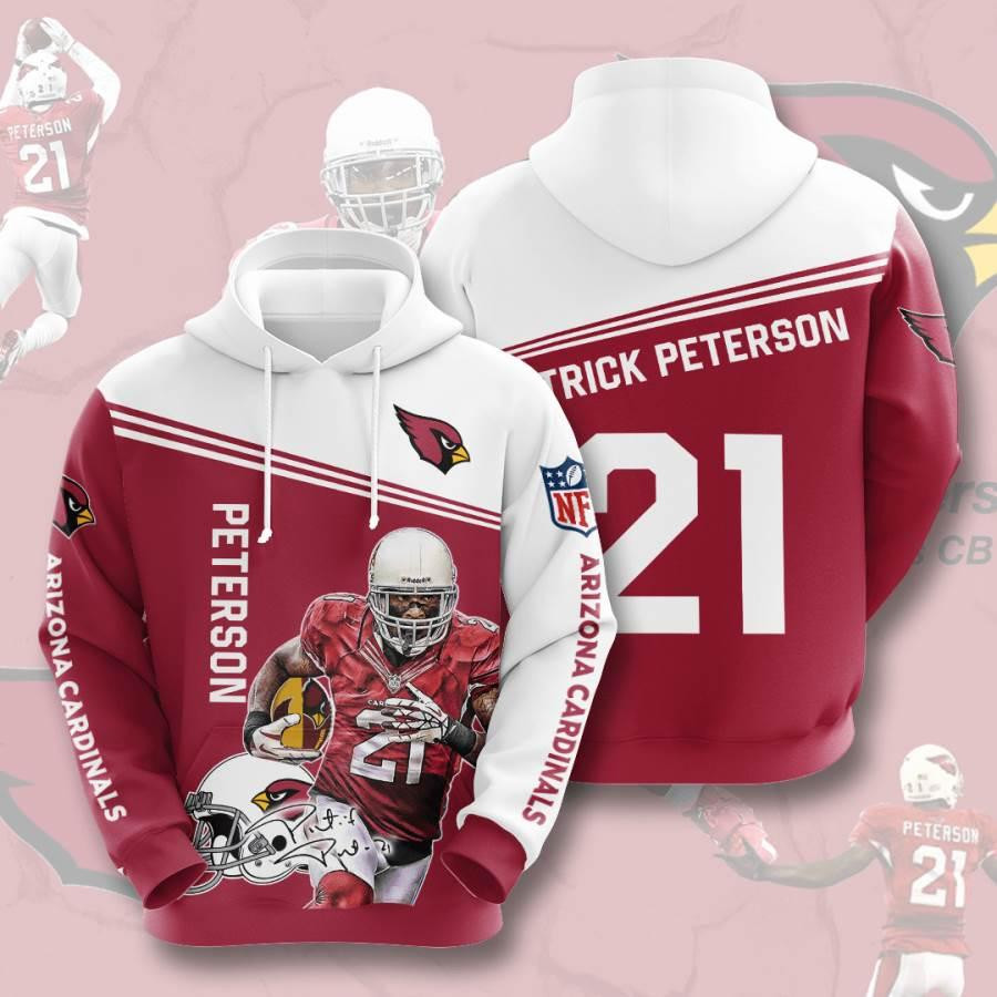 Arizona Cardinals Patrick Peterson 3D All Over Printed Sweatshirt, Hoodie, Zip Hoodie | Nfl Fan Gear For Men, Women