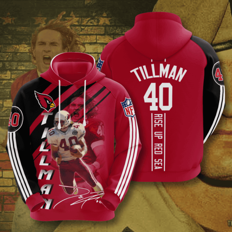 Arizona Cardinals Tillman 3D All Over Printed Sweatshirt, Hoodie, Zip Hoodie | Nfl Fan Gear For Men, Women