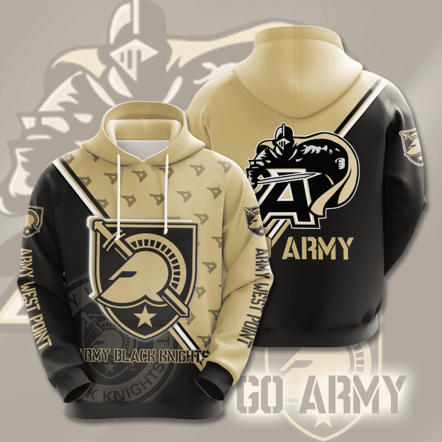 Army Black Knights 3D All Over Printed Sweatshirt, Hoodie, Zip Hoodie | Fan Apparel For Men, Women