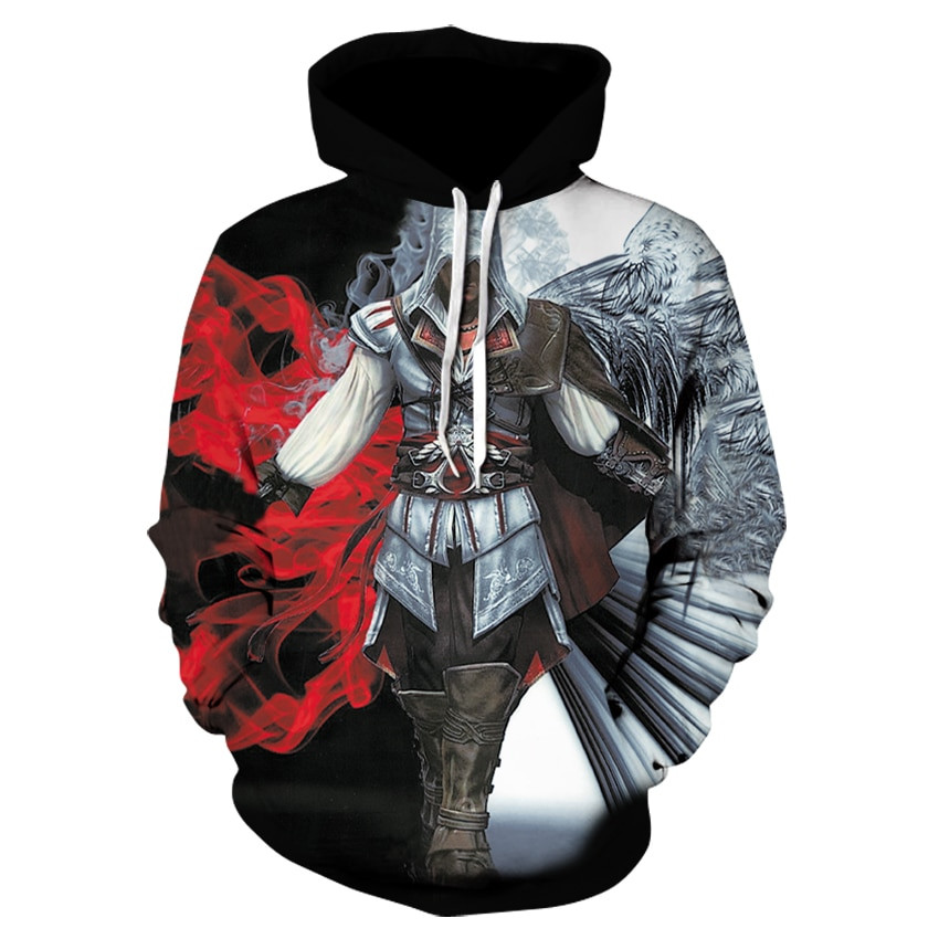 Assassin 3D All Over Printed Sweatshirt, Hoodie, Zip Hoodie | Fan Apparel For Men, Women