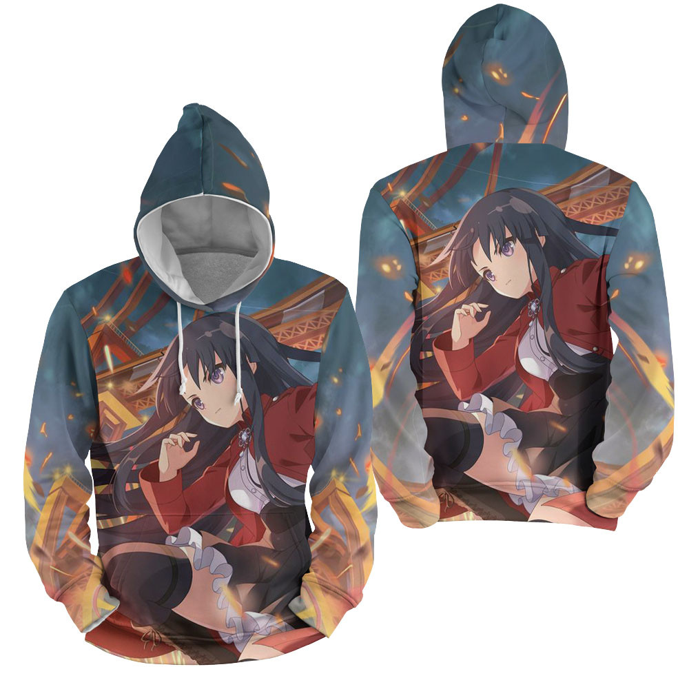 Assault Lily Shirai Yuyu 3D All Over Printed Sweatshirt, Hoodie, Zip Hoodie | Fan Apparel For Men, Women