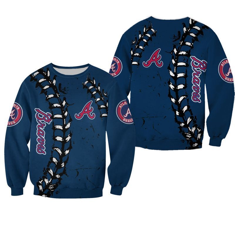 Atlanta Braves 3D All Over Printed Sweatshirt, Hoodie, Zip Hoodie | Mlb Fan Gear For Men, Women