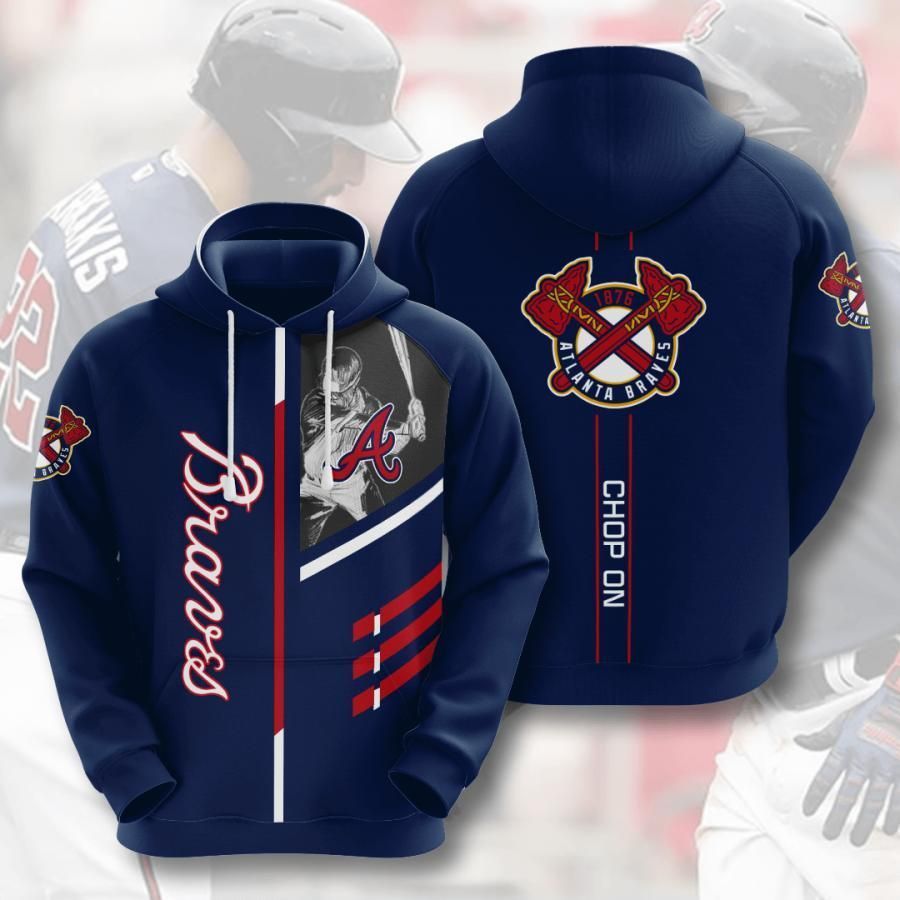 Atlanta Braves 3D All Over Printed Sweatshirt, Hoodie, Zip Hoodie | Mlb Fan Gear For Men, Women