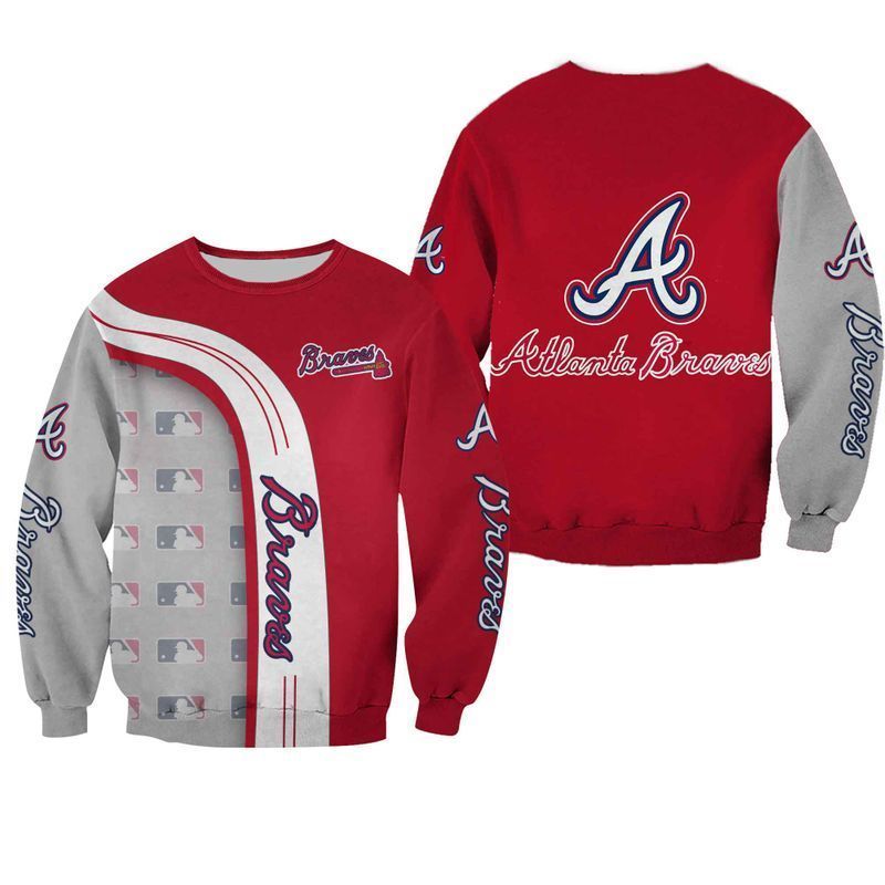 Atlanta Braves 3D All Over Printed Sweatshirt, Hoodie, Zip Hoodie | Mlb Fan Gear For Men, Women