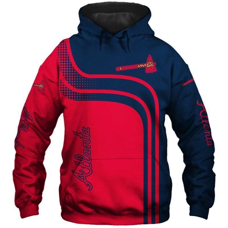 Atlanta Braves 3D All Over Printed Sweatshirt, Hoodie, Zip Hoodie | Mlb Fan Gear For Men, Women