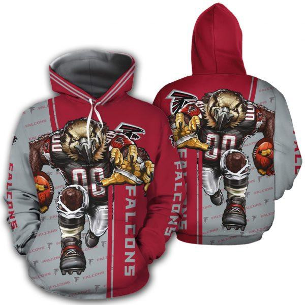 Atlanta Falcons 3D All Over Printed Sweatshirt, Hoodie, Zip Hoodie | Nfl Fan Gear For Men, Women